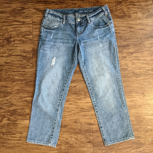 Express Denim - Express "the boyfriend" Cropped Jeans Women's size 4